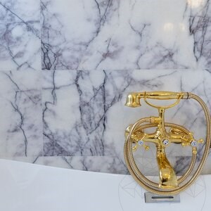 Calcatta Lilac Polished Marble 60 x 30 x 2 cm