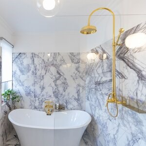 Calcatta Lilac Polished Marble 60 x 30 x 2 cm