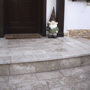 Cappuccino Brushed & Chiseled Edge Marble 30.5 x 15.2 x 3 cm 