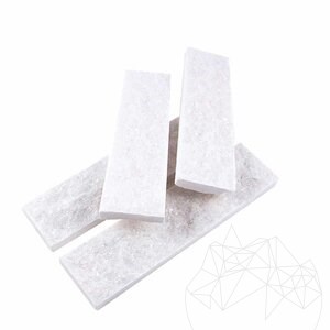 Catania Milk Splitface Marble, 7.5 x 30 x 1.5 cm