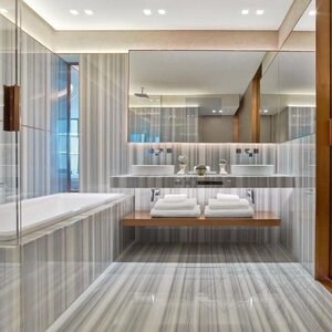 Equator Vein Cut Polished Marble, 61 x 30.5 x 1 cm