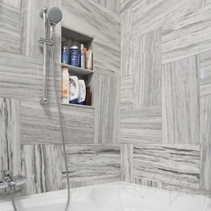 Kavala Vein Cut Polished Marble, 60 x 30 x 1 cm