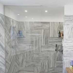 Kavala Vein Cut Polished Marble, 60 x 30 x 1 cm