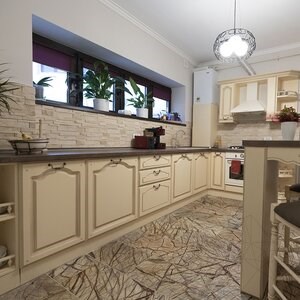 Rainforest Brown Polished Marble, 61 x 30.5 x 1 cm