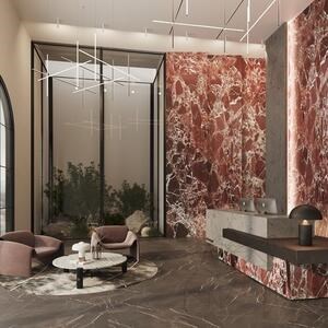 Rosso Levanto Polished Marble Slab, 2 cm