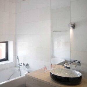 Thassos Polished & Bevelled Edge Marble, 61 x 30.5 x 1 cm - Economy