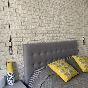 Marble Thassos Scapitata, 7 cm x LL x 2 cm | Decorative Stone - Vertical Tiles, Outdoor-Indoor (25mp/pallet)