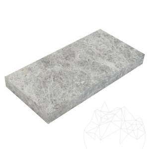 Tundra Grey Sandblasted Marble 15.2 x 30.5 x 3 cm