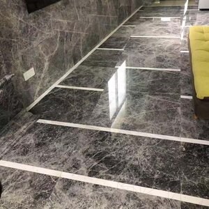 Tundra Grey Polished Marble, 120 x 60 x 2 cm