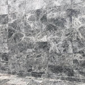 Tundra Grey Polished Marble, 60 x 30 x 2 cm