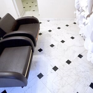 Volakas Polished Marble, 61 x 30.5 x 1 cm - Standard