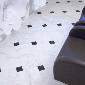 Volakas Polished Marble, 61 x 30.5 x 1 cm - Standard