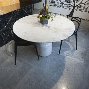 Volakas White Table Top Featuring Marble Dining Table Top from China 