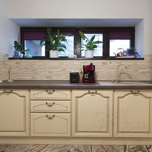 Classic Polished Travertine 3D Wall Mosaic