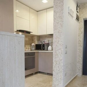 Classic Splitface Travertine 3D Mosaic, 2.5 x 2.5 cm