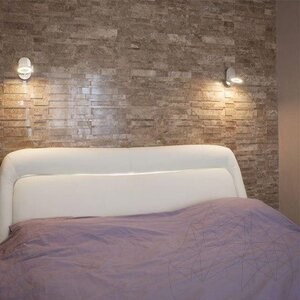 Latte Polished Travertine 3D Wall Mosaic