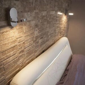 Latte Polished Travertine 3D Wall Mosaic