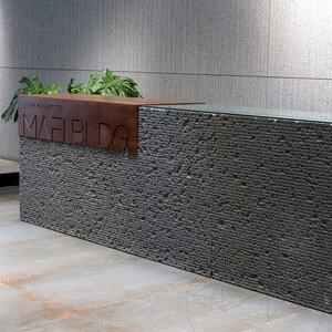 Native Black Lineal Extreme Dark Design Slab Granite 2CM