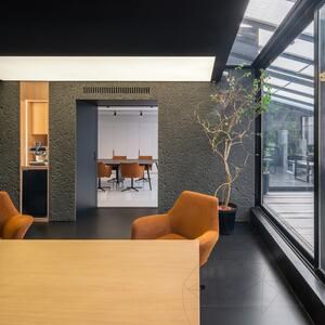 Native Black Lineal Extreme Dark Design Slab Granite 2CM