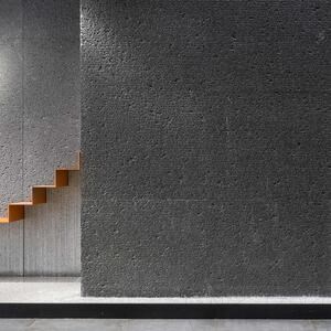 Native Black Lineal Extreme Dark Design Slab Granite 2CM