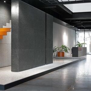 Native Black Lineal Extreme Dark Design Slab Granite 2CM