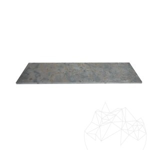 Multicolour Noisette Riven Slate Step, 120 x 33 x 2 cm