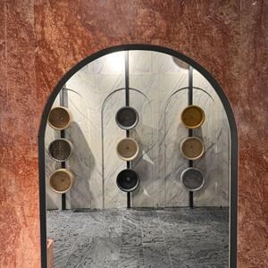 Opium Red Filled & Polished Travertine Slab, 2 cm
