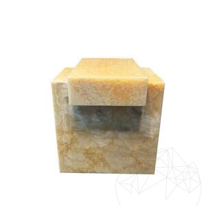 Orange Onyx Quadra Table