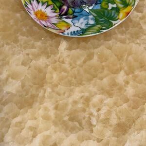 Orange Onyx Quadra Table