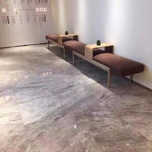 Orobico Grey Polished Marble, 61 x 30.5 x 1.2 cm
