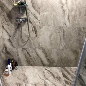Orobico Grey Polished Marble, 61 x 30.5 x 1.2 cm