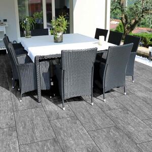 Sinterized Stone L'ALTRA PIETRA Di Vals Antrazyt, 40 X 80 X 2 cm, R11 - Non-Slip for outdoor use