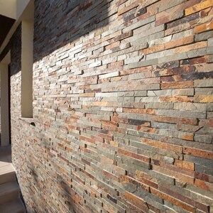 Mini Multi "Z" Slate Wall Cladding Panel 15 x 60 x 0.8-1.2 cm