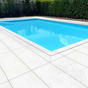 Sinterized Stone L'ALTRA PIETRA Porcea Aura White, 60 X 120 X 2 cm, R11 - Non-Slip for outdoor use