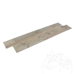 Flexible Slate SKIN Panel Express - Tan, 60x15 cm | Ideal for Exterior/Interior Cladding