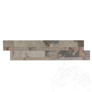 Flexible Veneer SKIN Panel Express - Indian Autumn, 60x15 cm, Self-adhesive 3M for Interior Cladding Furniture