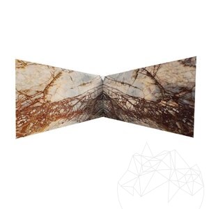 Patagonia Rose Polished Marble Slab, 2 cm