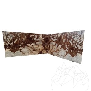 Patagonia Rose Polished Marble Slab, 2 cm