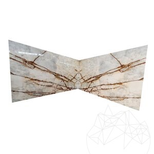 Patagonia Rose Polished Marble Slab, 2 cm