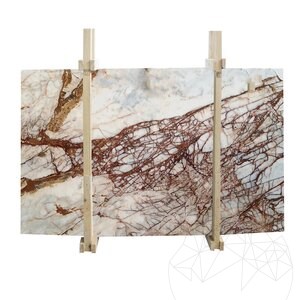 Patagonia Rose Polished Marble Slab, 2 cm