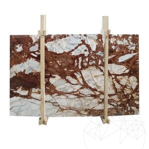 Patagonia Rose Polished Marble Slab, 2 cm