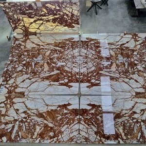 Patagonia Rose Polished Marble Slab, 2 cm