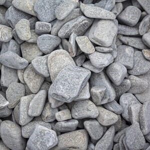 Fish Grey Kavala Slate Pebbles 3-6 cm KG