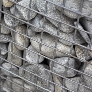 Fish Grey Kavala Slate Pebbles 3-6 cm KG