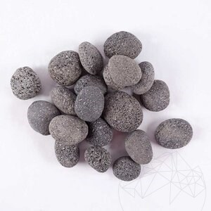 Lava Black Pebbles Bag 20 kg