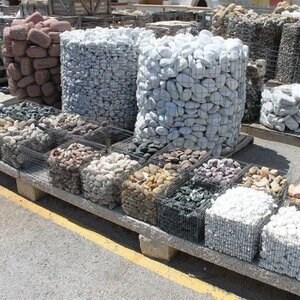 Thassos Marble Pebbles 1-3 cm 20 kg bag