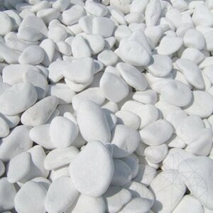 Thassos Marble Pebbles 1-3 cm 20 kg bag