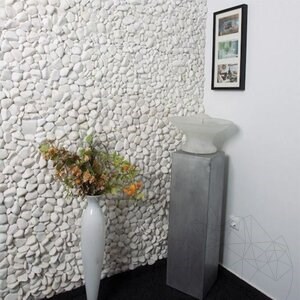 Thassos Marble Pebbles 3-6 cm Bag 20 Kg