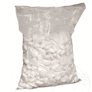 Thassos Marble Pebbles 3-6 cm Bag 20 Kg