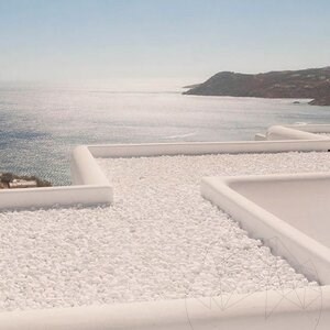 Thassos Marble Pebbles 6-10 cm KG